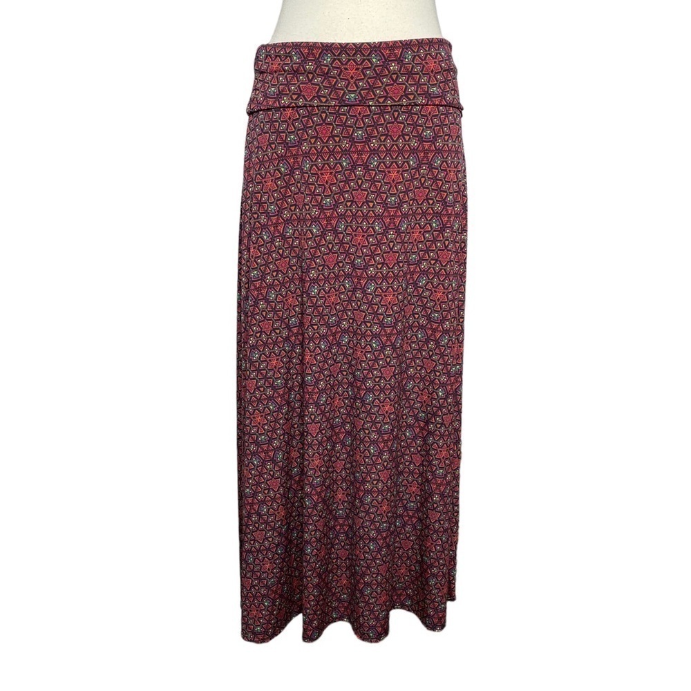 Lularoe Stretchy Geometric Maxi Skirt